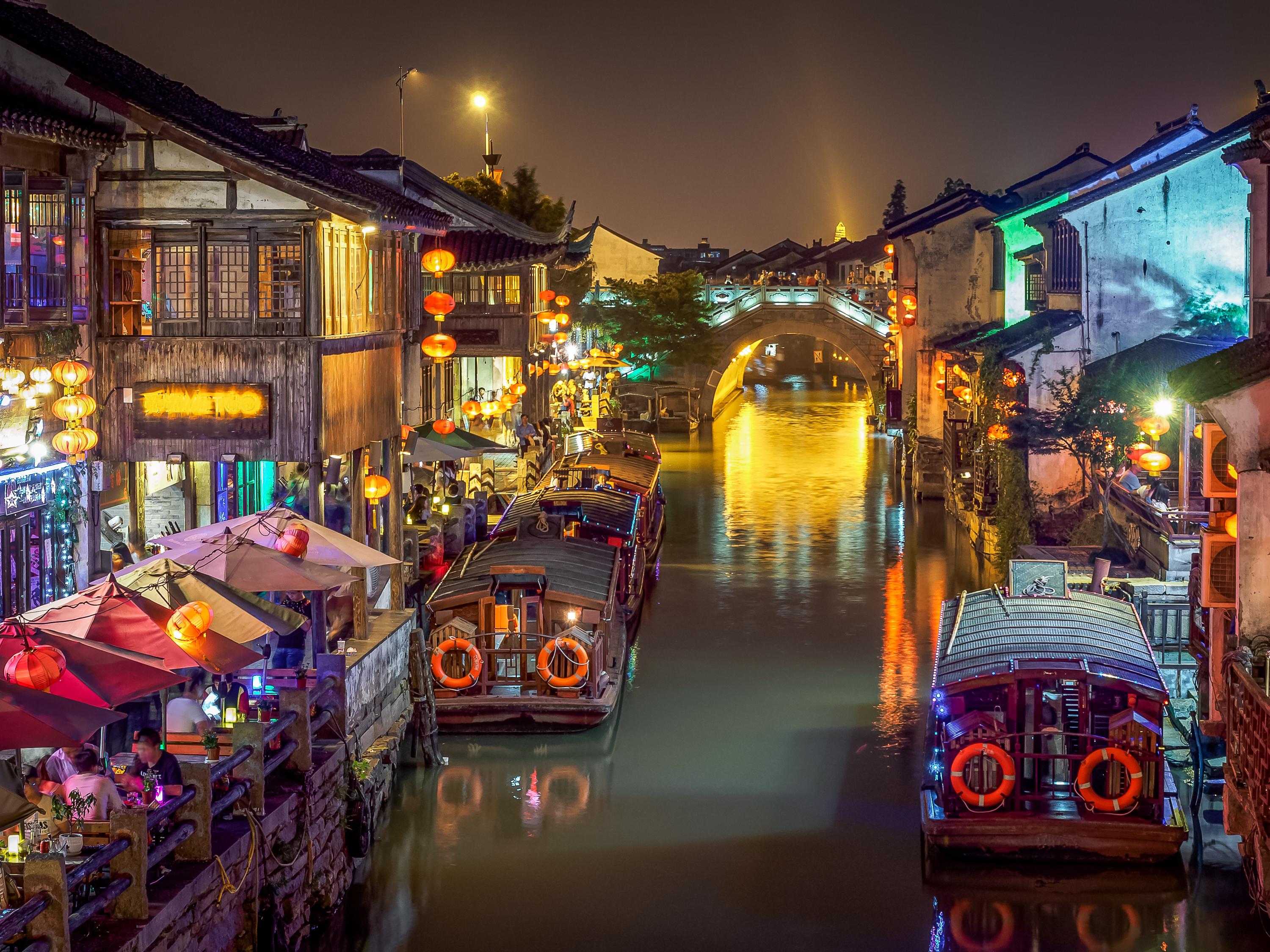 Shan,Tong,Street,,The,Famous,Historical,Street,In,Suzhou.,(china)